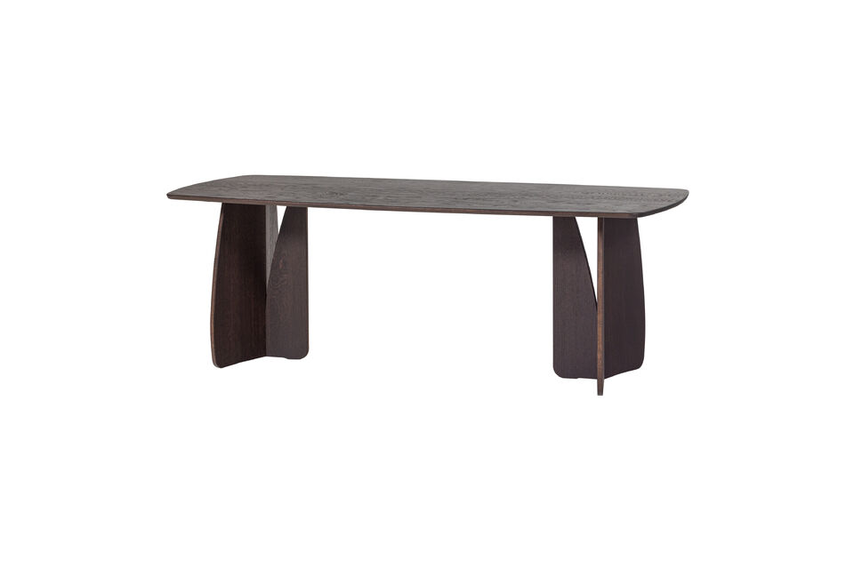 Table à manger 220x100 cm Chêne Mystic Brown Veere Woood