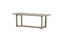 Miniature Table à manger 240x90 cm bois de manguier mud Ferion Détouré