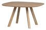 Miniature Table à manger en chêne beige Tablo Détouré