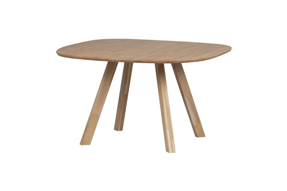 Table à manger en chêne beige Tablo Woood