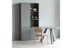 Miniature Table à manger Ø 129 cm chêne gris chaud RHONDA 2