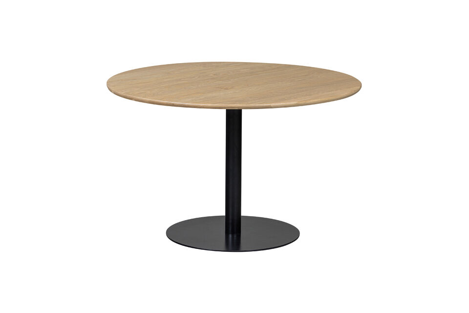 Table à manger Ø120 cm chêne transparent Tablo Woood