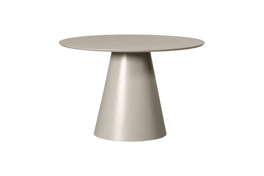 Table à manger Ø120 cm MDF beige antique JORRE