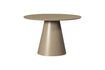 Miniature Table à manger Ø120 cm MDF marron militaire JORRE 1