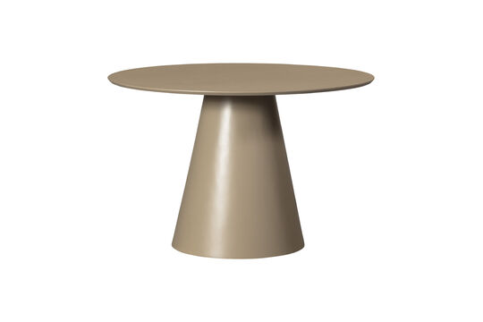 Voir la fiche produit table à manger Ø120 cm MDF marron militaire JORRE Table à manger Ø120 cm MDF marron militaire JORRE