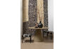 Miniature Table à manger Ø120 cm MDF marron militaire JORRE 2