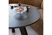 Miniature Table à manger Ø129 cm chêne brun moyen RHONDA 3