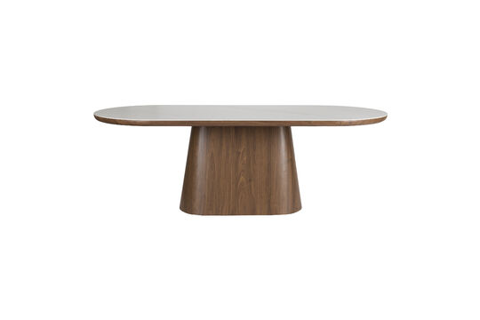 Voir la fiche produit table à manger ovale 180 cm en noyer Almira Table à manger ovale 180 cm en noyer Almira