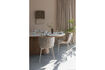 Miniature Table à manger ovale 180 cm en noyer Almira 2