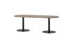 Miniature Table à manger ovale 220x90 cm chêne gris Tablo 1