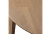 Miniature Table à manger ovale 220x90 cm chêne gris Tablo 5