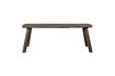 Miniature Table à manger ovale danois 220x100 cm chêne brun mystic Tablo 2
