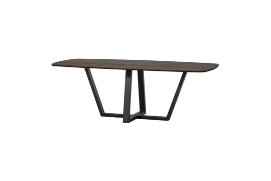 Table à manger ovale danois 220x100 cm chêne Mystic Brown Tablo