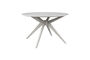 Miniature Table à manger ronde en placage de frêne beige Zeme Détouré