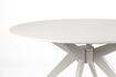 Miniature Table à manger ronde en placage de frêne beige Zeme 2