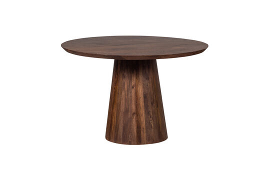 Voir la fiche produit table à manger ronde Ø130 cm manguier noyer Limit Table à manger ronde Ø130 cm manguier noyer Limit
