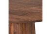 Miniature Table à manger ronde Ø130 cm manguier noyer Limit 4