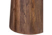 Miniature Table à manger ronde Ø130 cm manguier noyer Limit 5