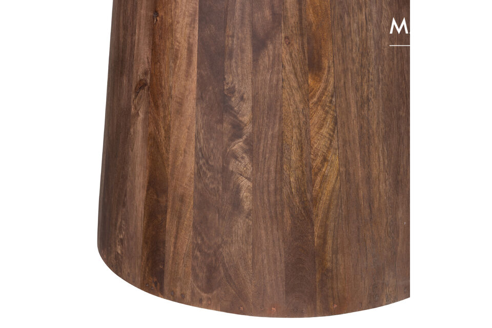 Materiau Le bois de manguier est connu pour sa chaude couleur brun dore