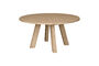 Miniature Table à manger XL Ø150 cm chêne naturel Rhonda Détouré