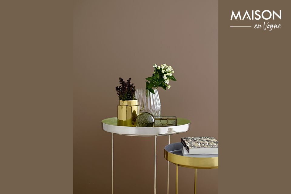 Un plateau signé Bloomingville dans un esprit cosy
