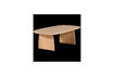 Miniature Table basse 110 cm chêne transparent Tablo 6