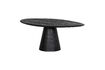 Miniature Table basse 120 cm bois de manguier noir POSTURE 1