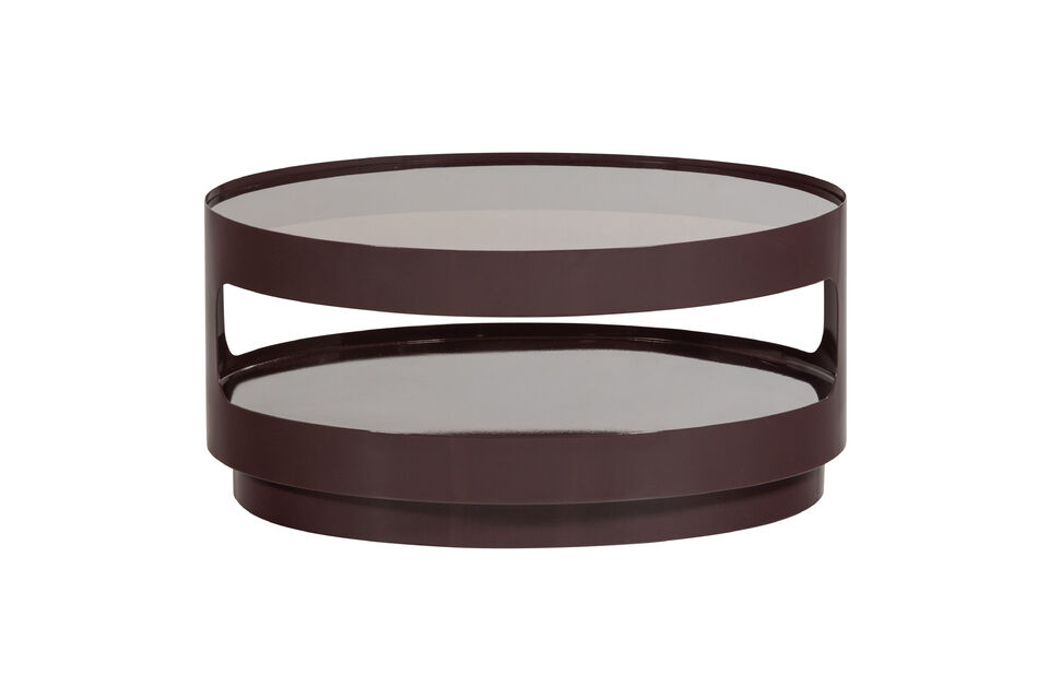 Ses formes rondes confèrent à la table un aspect élégant qui s\'intègre parfaitement dans