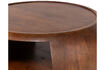 Miniature Table basse 72x72 cm bois de manguier brun Cole 6