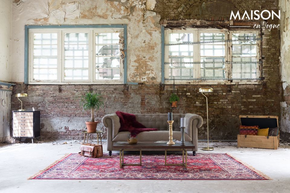 Une table d'appoint à l'allure ethnique chic