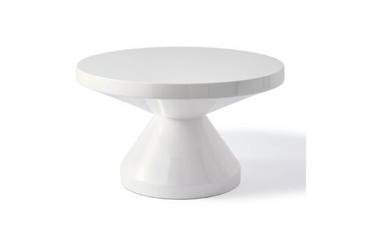 Table basse blanc Zig Zag Détouré