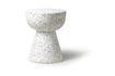 Miniature Table basse blanche Renno en terrazzo 4