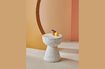 Miniature Table basse blanche Renno en terrazzo 1