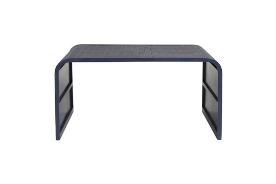 Table basse bleue Tiles