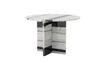 Miniature Table basse D61xH41 cm en marbre blanc Rosito 1