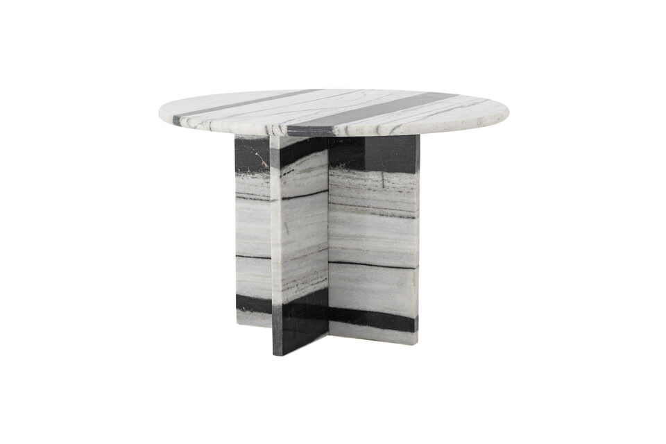 Table basse D61xH41 cm en marbre blanc Rosito Bloomingville