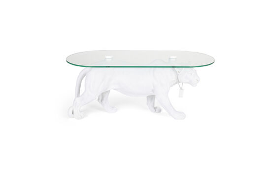 Table basse Dope as Hell blanche Détouré