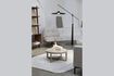 Miniature Table basse en acier beige Centre 2