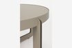 Miniature Table basse en acier beige Centre 7