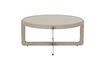 Miniature Table basse en acier beige Centre 4