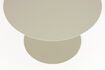 Miniature Table basse en acier beige Snow 3