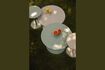 Miniature Table basse en acier vert Snow 2