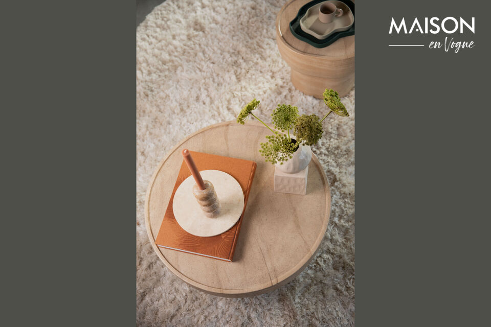 Une couleur beige travertin d’aspect naturel pour un rendu harmonieux
