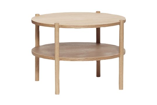 Table basse en bois beige Acorn Détouré