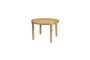 Miniature Table basse en bois beige Storm Détouré