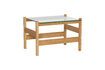 Miniature Table basse en bois de chêne naturel Ledge 1