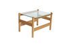 Miniature Table basse en bois de chêne naturel Ledge 6