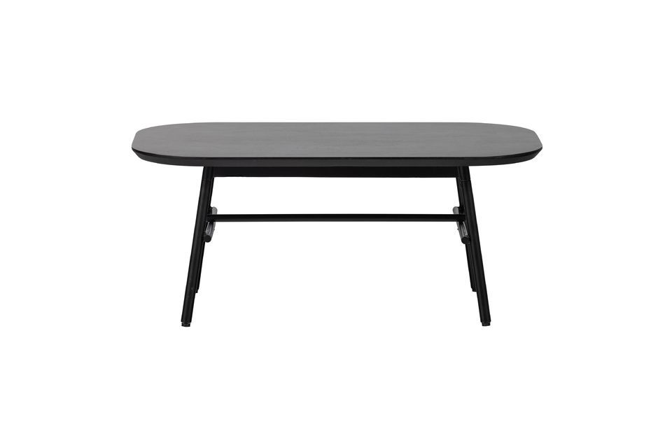Cette table basse élancée de la marque néerlandaise VTwonen a une taille subtile et un design