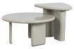 Miniature Table basse en bois de manguier gris clair Beach 4