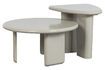 Miniature Table basse en bois de manguier gris clair Beach 3